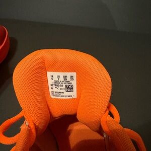 Nike Orange Sneakers with Streamlined Athletic Design